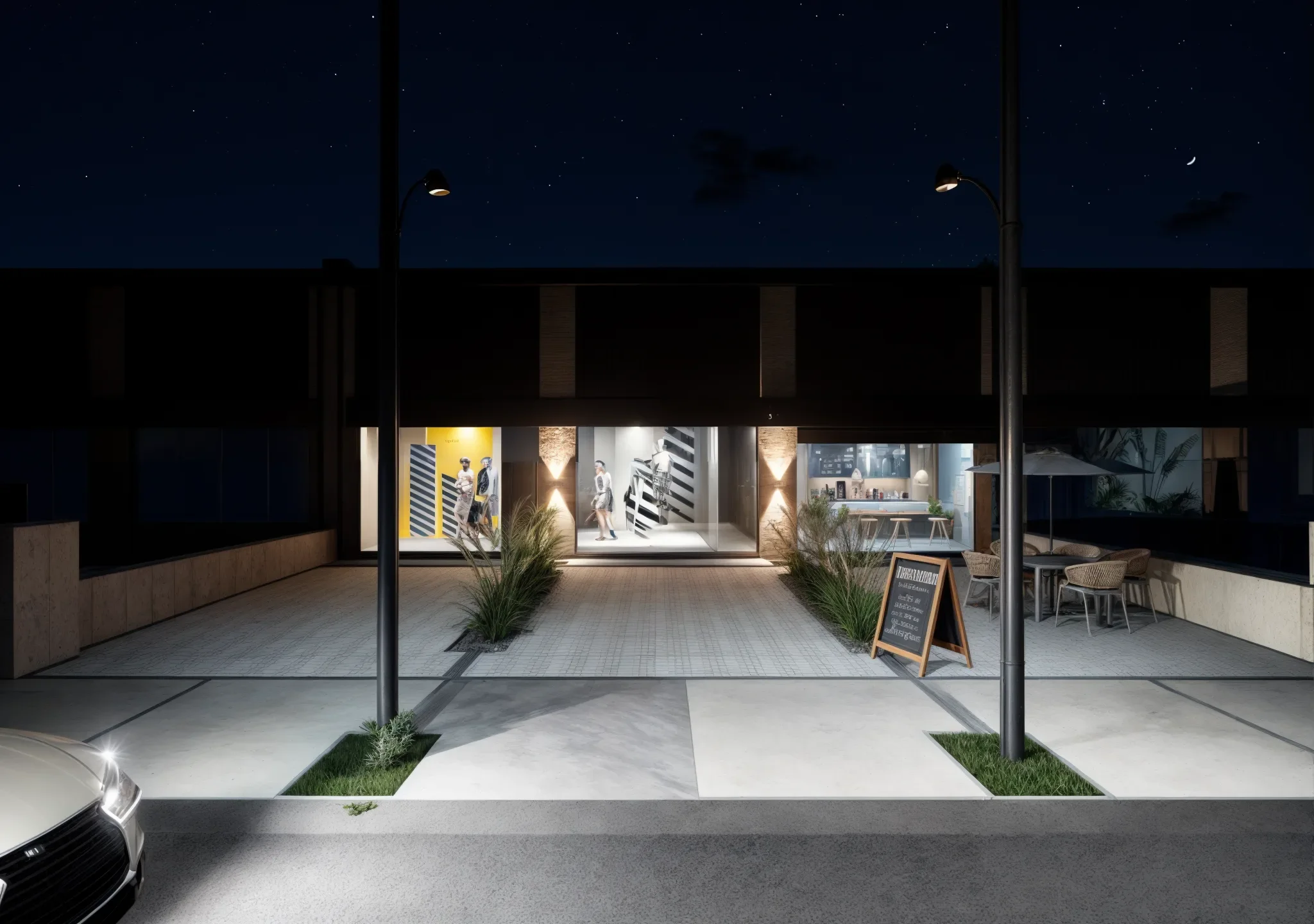 Visual Henderson — render destacado