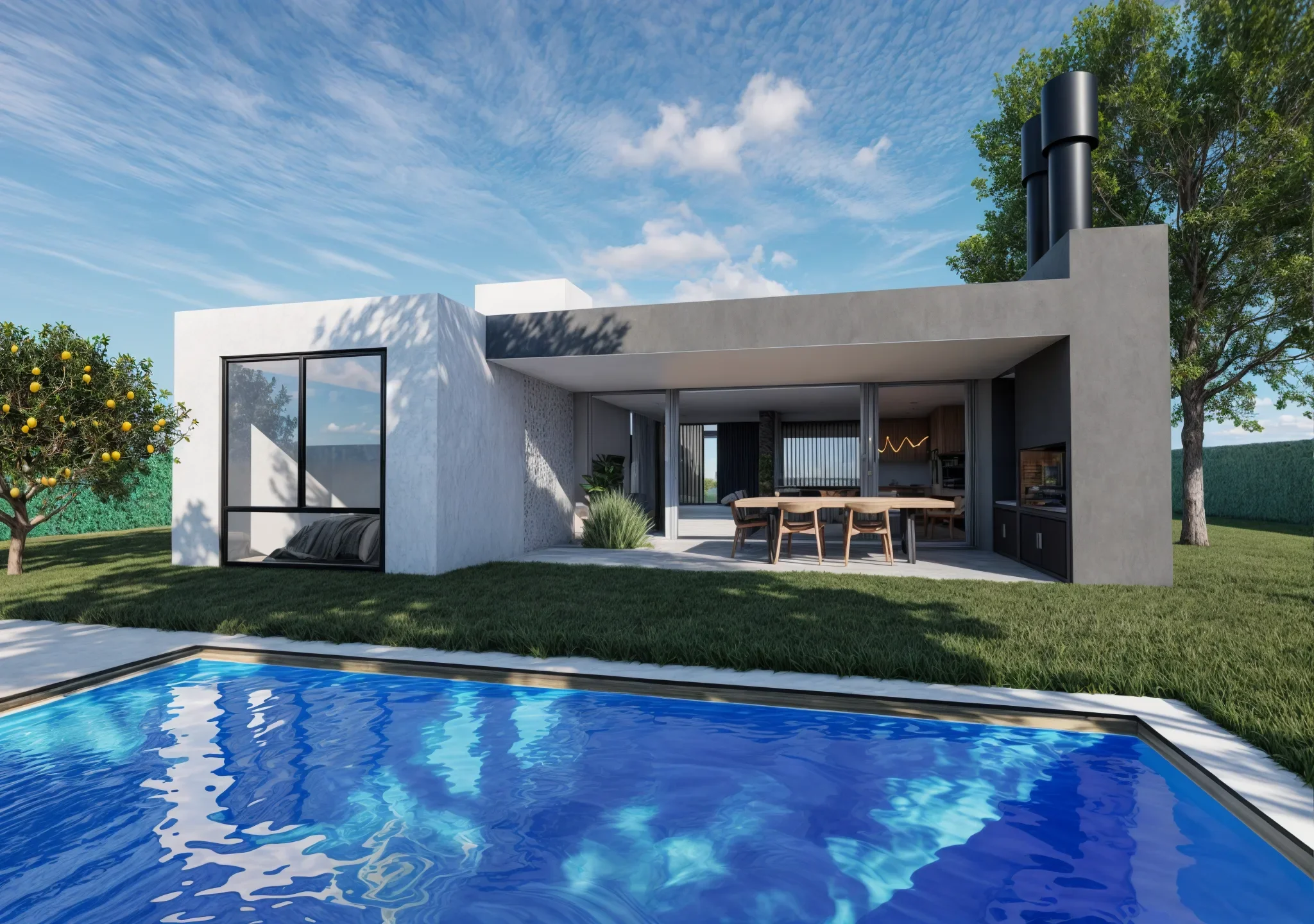 Vivienda Lucas — patio
