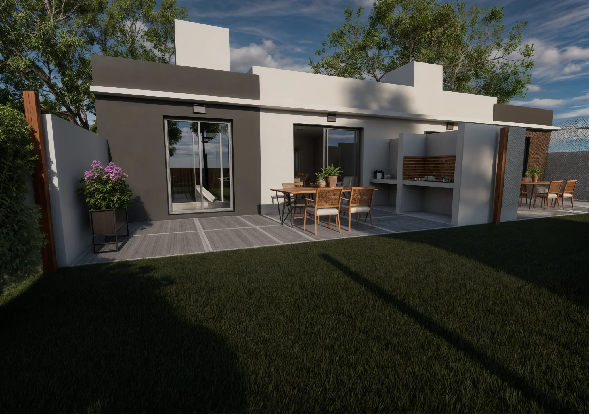 Residencial Docta 9615 — patio